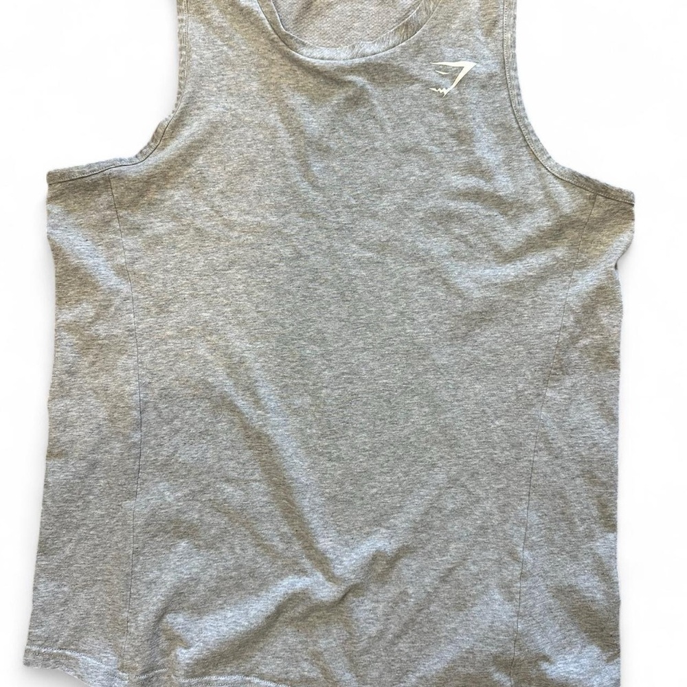 Gymshark Light Gray Athletic Tank